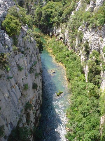 Cetina river near Šestanovac