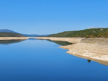 Peruća lake during drought
